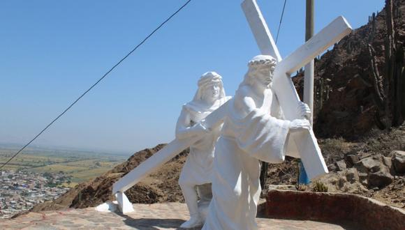 Municipalidad de Chepén y parroquia San Sebastián realizarán peregrinación el viernes santo y que se inicia desde la plaza de armas hasta el cerro del Vía Crucis.