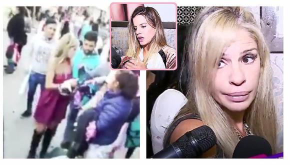 Alejandra Baigorria: su mamá se justifica tras ser echada por serenos de calles de Gamarra (VIDEO)