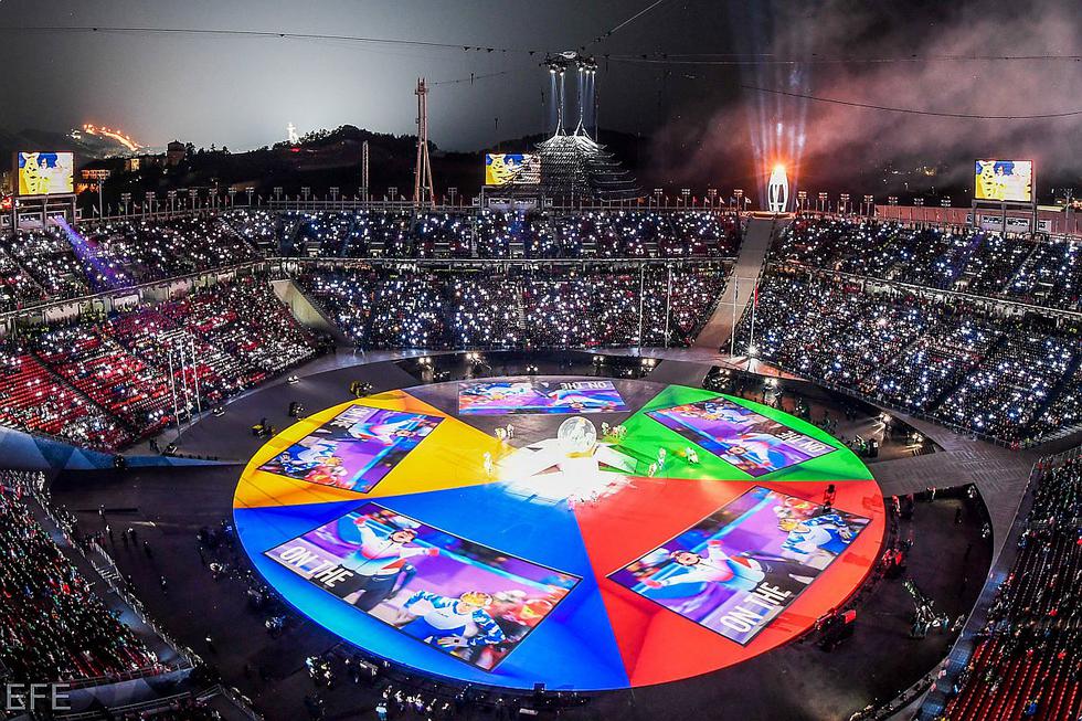 Así fue la ceremonia de clausura de los Juegos Olímpicos de Invierno 2018 