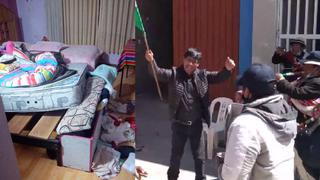 “Vacían” vivienda de exgerente de la comuna puneña, Fredy Vilcapaza