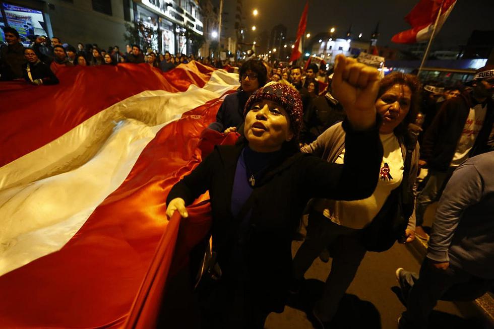Marcha contra la corrupción: Así se desarrolló la protesta por la crisis en sistema judicial (FOTOS)