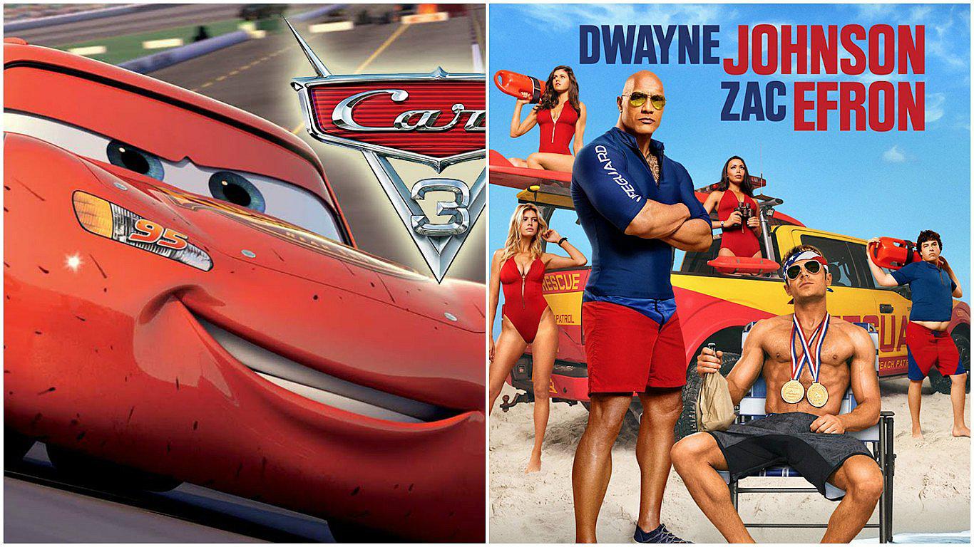 "Baywatch", "Cars 3" y todos los estrenos de la cartelera (VIDEO)