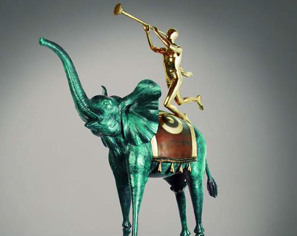 Salvador Dalí: Su escultura de un elefante estilizado se subastará en Londres