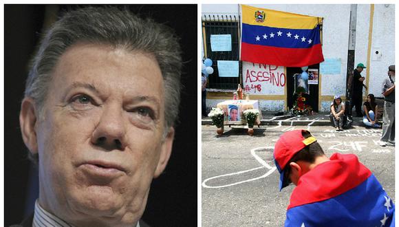 Juan Manuel Santos se ofrece para mediar entre el Gobierno venezolano y la oposición