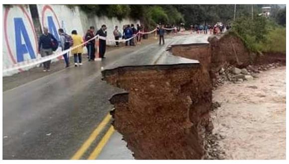 Huánuco sin pase a Lima por tres días tras colapso de carretera