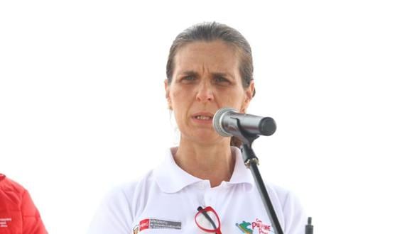 La ministra de Vivienda busca desterrar la corrupción del régimen de Pedro Castillo. | Foto: @viviendaperu