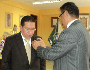 Reconocen  magistrado del PJ