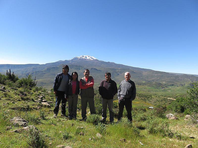 Ingemmet elabora el mapa de peligro del volcán Sara Sara