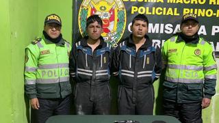 La Rinconada: caen dos miembros de la banda las “Hienas del 3 de Mayo”