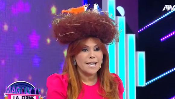 Magaly Medina bromea con nuevo peinado y asegura que ya tiene disfraz para Halloween. (Foto: Captura de video)