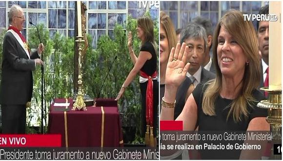 El lapsus de PPK durante juramentación de ministra Cayetana Aljovín (VIDEO)