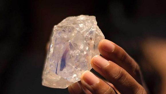Subasta: ​El mayor diamante en bruto del mundo no encuentra comprador