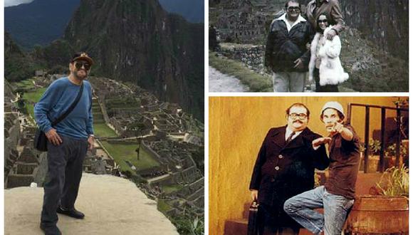 Edgar Vivar, el 'Señor Barriga', vuelve a Machu Picchu tras 34 años