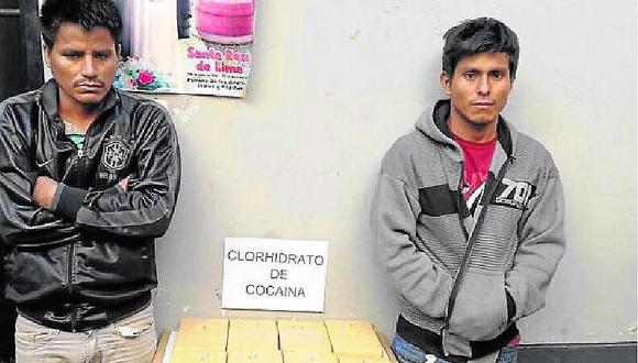 Puno: ​detienen a burriers ayacuchanos con 8 kilos de cocaína 