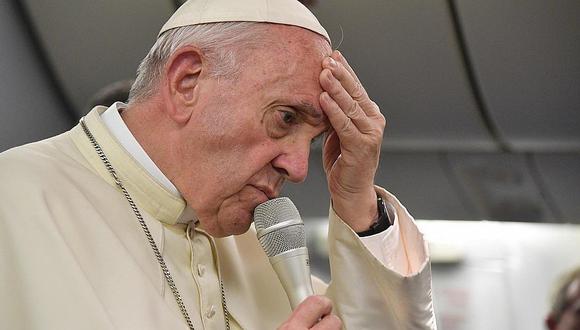 Papa Francisco ​admite fracaso de Iglesia ante los "crímenes repugnantes" de abusos