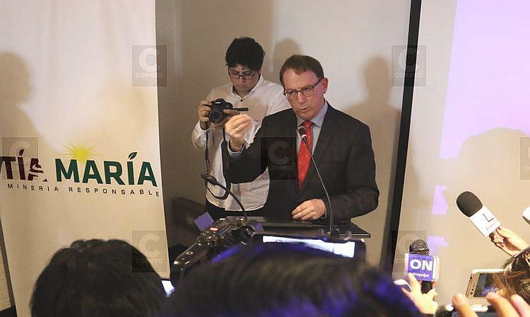 ​Tía María: “representamos una minería moderna, que apuesta por el control ambiental"