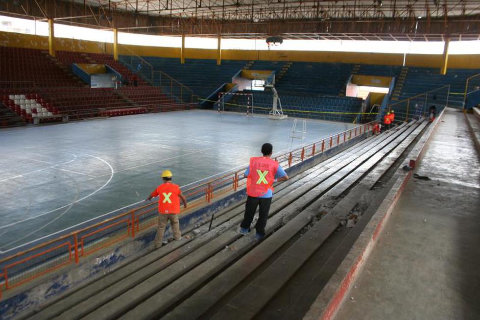 Mejoran el coliseo 15 de Agosto