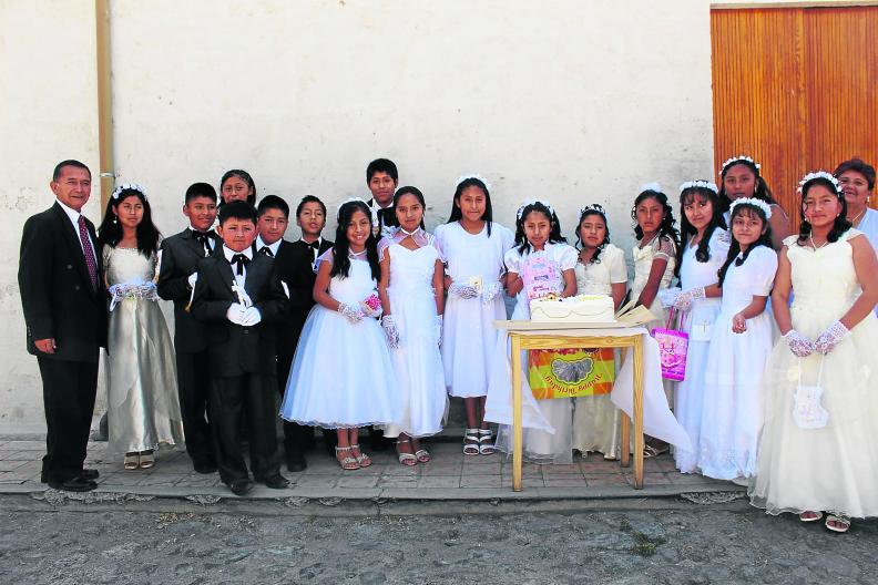 Primera comunión con fe 