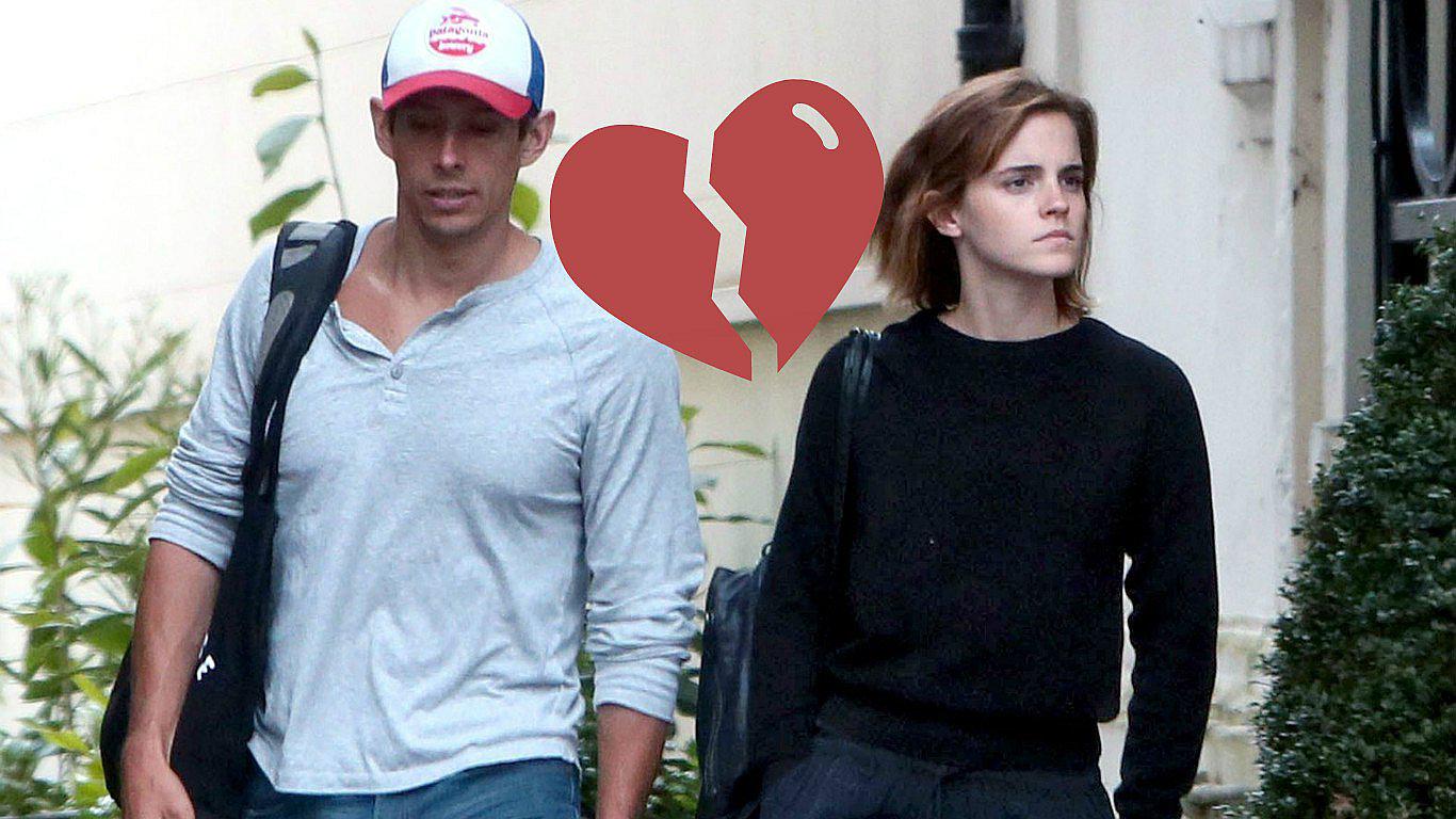 Emma Watson se deja ver en París luego de terminar con su novio 