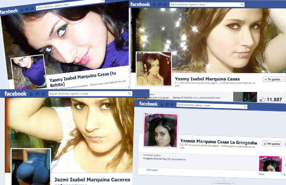Trafican con Yasmy Marquina en Internet y Facebook