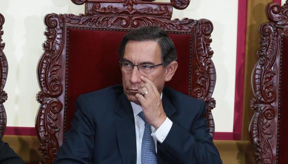 El candidato al Congreso y expresidente Martín Vizcarra podría ir a prisión preventiva. (Foto: El Comercio)