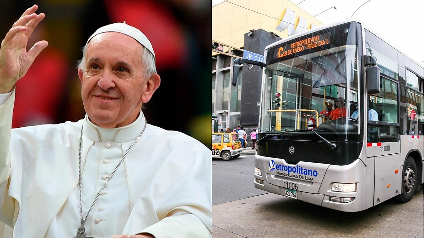 Sepa cómo llegar con el Metropolitano y la Línea 1 a la misa del Papa en Las Palmas