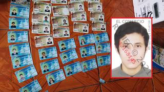 Hallan más de 280 licencias de conducir falsificadas en una vivienda de Ayacucho