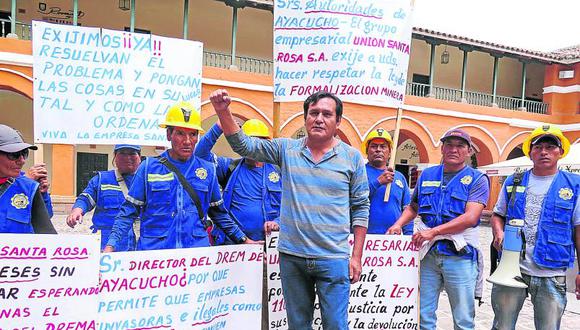 Lucanas: Empresas se disputan minera