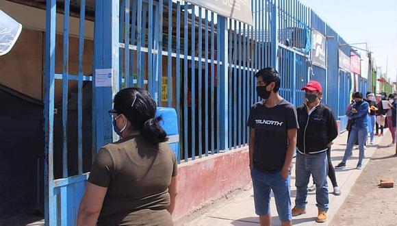 ​Covid-19: Aplican pruebas rápidas a comerciantes de los mercados en La Tinguiña
