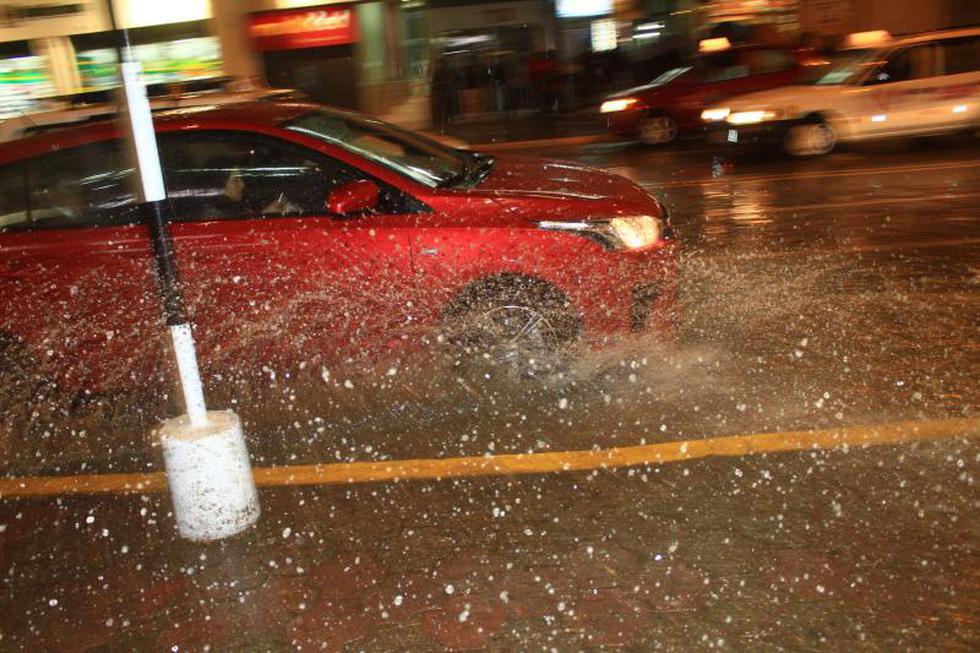 Lluvia de más de 7 horas azotó la ciudad de Huancayo (FOTOS)