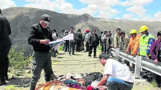 Mueren 27 en accidente de fieles de Señor de Huanca