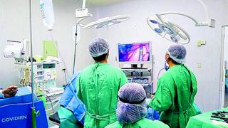 Médicos de hospital Olavegoya realizan 140 cirugías laparoscópicas durante  la emergencia