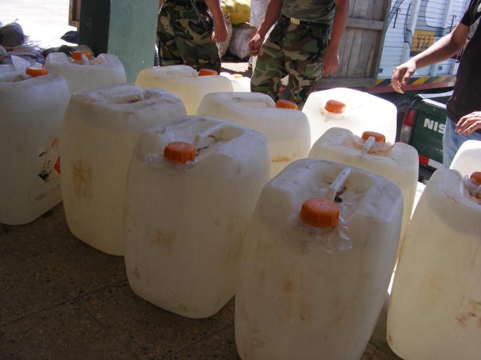 Ayacucho: Camión transportaba 4 toneladas de insumos químicos 