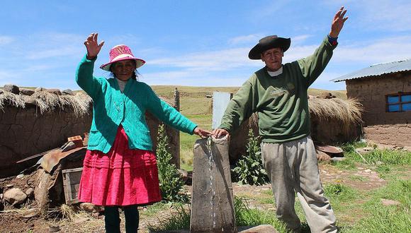 Invertirán 31 millones de soles para obras de agua y saneamiento en Cusco y Apurímac