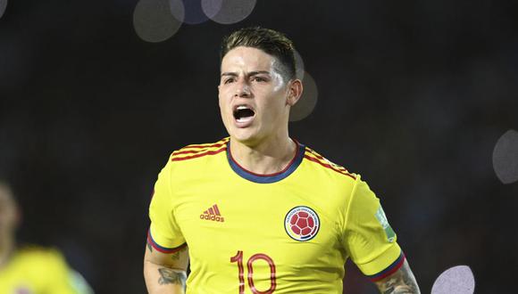 James Rodríguez comentó sobre la selección peruana. (Foto: AFP)