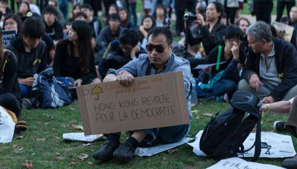 China a EE.UU.: Hong Kong son "asuntos internos"