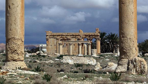 Palmira: Régimen sirio confirma que el Estado Islámico dinamitó el templo de Baal 