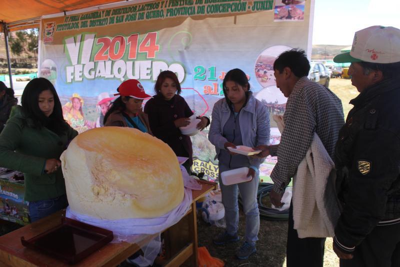 Degustan queso más grande del mundo