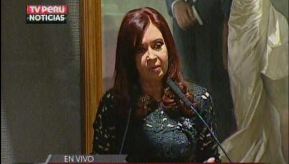 Presidenta de Argentina a Ollanta Humala: ¿Y Nadine dónde está?