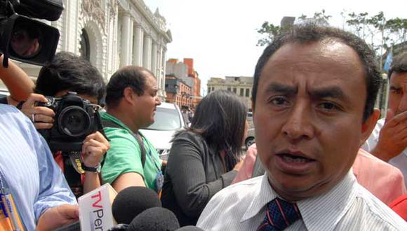 Gregorio Santos en contra de indultar a Fujimori