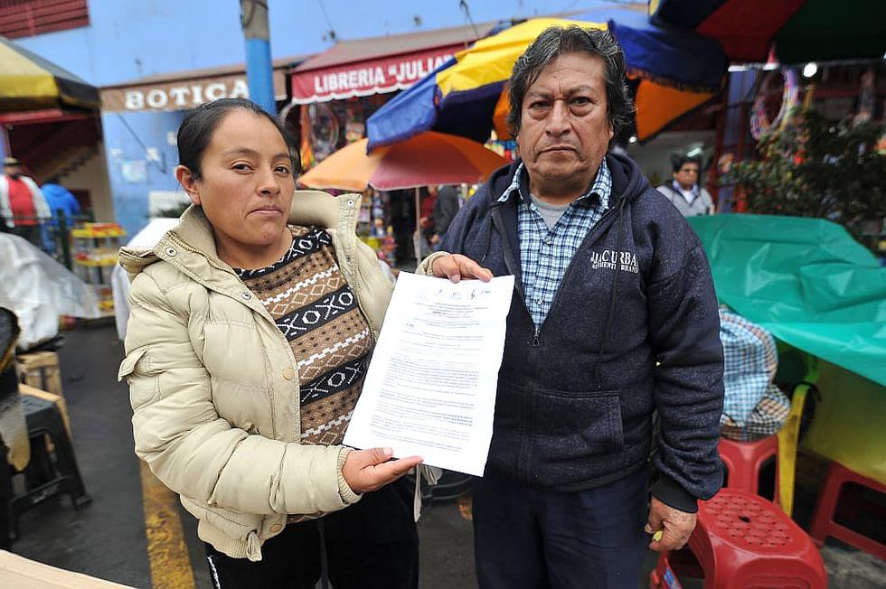 Ambulantes desalojados de la avenida Aviación demandarán a alcaldes de La Victoria y Lima (VIDEO)