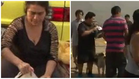 Familia viaja de Lurín hasta Carapongo para repartir mil raciones de desayuno a damnificados (VIDEO)
