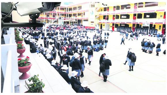 ​Centros educativos  de Huancayo refuerzan seguridad para año escolar 2018