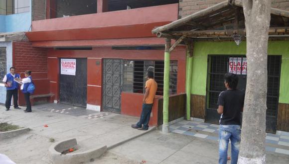 Clausuran bares clandestinos en Villa el Salvador