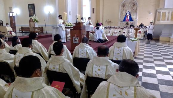 Juan Carlos Asqui Pilco fue nombrado recientemente obispo electo titular de Arpi y auxiliar de Tacna y Moquegua. (Foto: Adrian Apaza)