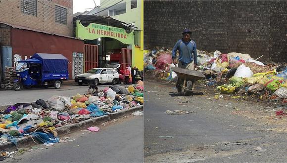 Comerciantes de La Hermelinda tienen 8 días de plazo para que recojan sus residuos al 100 %