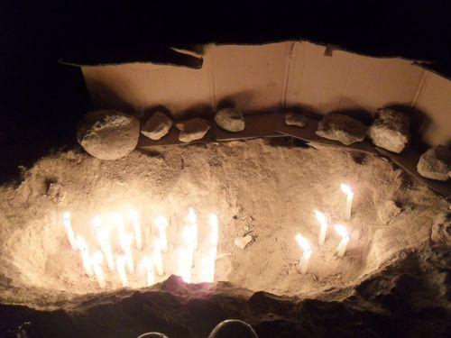 El ritual de las velas en el cerro Intiorko