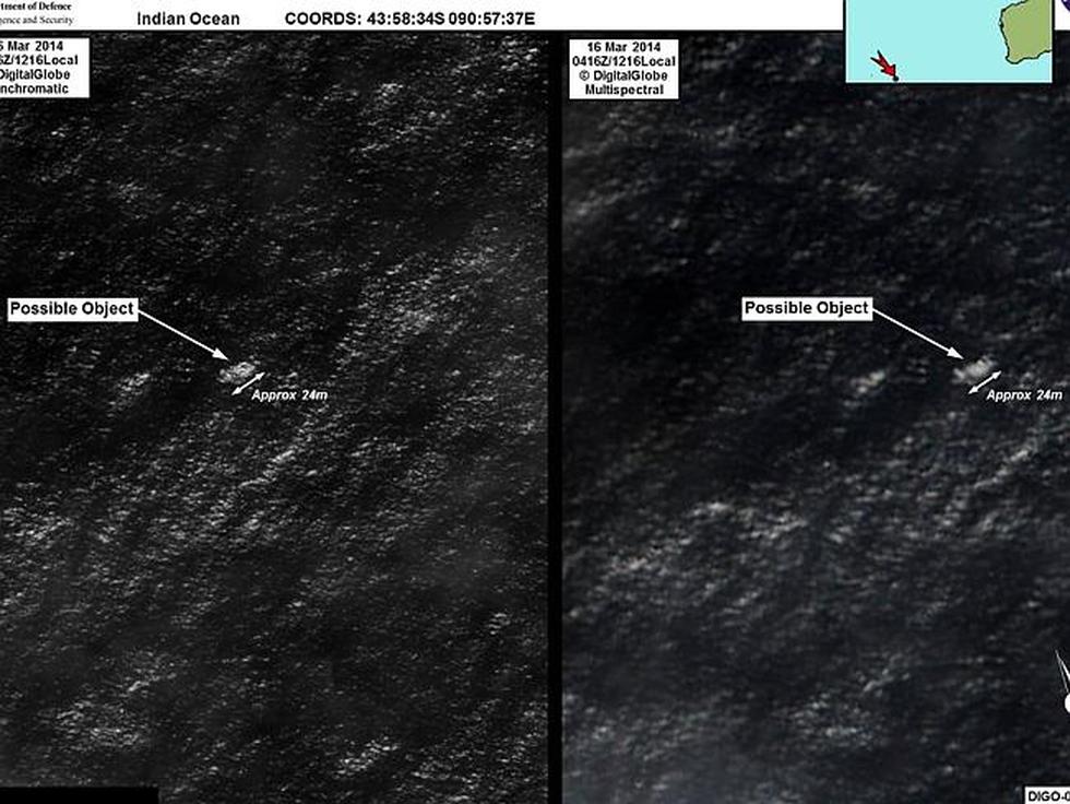 Malaysia Airlines: Estos son los posibles restos del avión en el océano Índico (FOTOS)