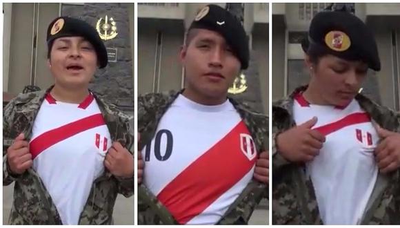 Perú vs Argentina: Ejército peruano preparó emotivo video para alentar a la 'Blanquirroja' 