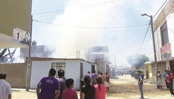Nuevo Chimbote: Incendio genera pánico en la urbanización Bellamar (VÍDEO) 